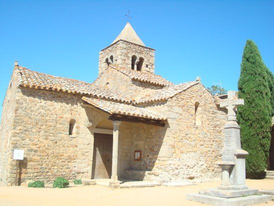 la Iglesia de Sant Martí de Romanyà
