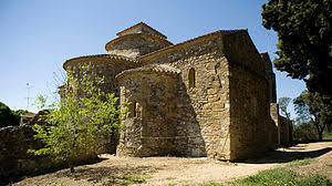 el Monasterio de Sant Miquel de Cruïlles